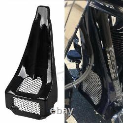 US STOCK Vivid Black Chin Spoiler Fit For Harley Touring Road King Street Glide