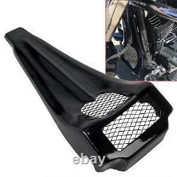 US STOCK Vivid Black Chin Spoiler Fit For Harley Touring Road King Street Glide