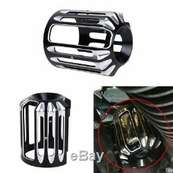 USA Aluminum Oil Filter Cover Cap Trim For Harley Touring Road Street Glide King