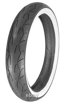 Vee Rubber 21 White Wall Front Tire 120/70-21 Harley Road King Street Glide