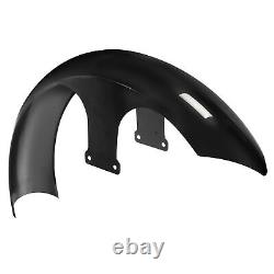 Vivid Black 26 Front Wheel Fender Fit For Harley Touring Street Glide Road King