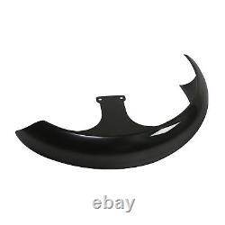 Vivid Black 26 Front Wheel Fender Fit For Harley Touring Street Glide Road King