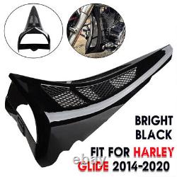 Vivid Black Chin Spoiler Scoop Fit For Harley Touring Road King Street Glide