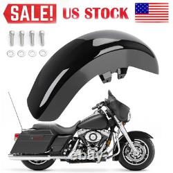 Vivid Black Front Fender For Harley Davidson Road King Street Glide 1989-2013 US
