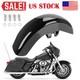 Vivid Black Front Fender For Harley Davidson Road King Street Glide 1989-2013 Us