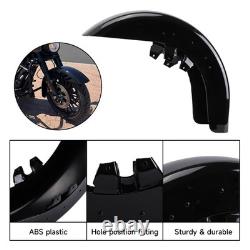 Vivid Black Front Fender For Harley Touring Road King Street Glide 1989-2013