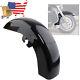 Vivid Black Front Fender For Harley Touring Street Glide Road King 2014-up Usa