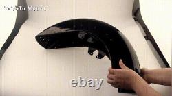 Vivid Black Front Fender For Harley Touring Street Glide Road King 2014-up USA