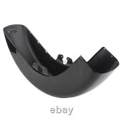 Vivid Black Front Fender For Harley Touring Street Glide Road King 2014-up USA