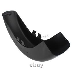 Vivid Black Front Fender For Harley Touring Street Glide Road King 2014-up USA