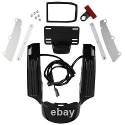 Vivid Black Rear Fender Fascia Fit For Harley Road King Street Glide 2014-2023