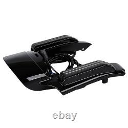 Vivid Black Rear Fender Fascia Fit For Harley Road King Street Glide 2014-2023