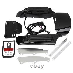 Vivid Black Rear Fender Fascia Fit For Harley Road King Street Glide 2014-2023