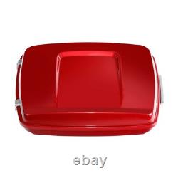 Wicked Red Razor Tour Luggage Trunk for Harley Road King Street Glide