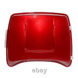 Wicked Red Razor Tour Luggage Trunk for Harley Road King Street Glide