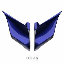 Zephyr Blue Stretched Extended Side Cover Fits 14+ Harley Street Road King Glide