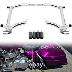 1,25 barre de protection de sacoche arrière pour Harley Road King Street Glide 2009-2025