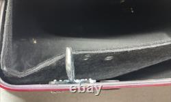 1 Sacoche Rouge Dur pour Touring Road King Street Glide