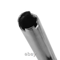 10 GUIDONS APE HANGER 4 POUR HARLEY SOFTAIL TOURING ROAD KING STREET 1.5 Noir