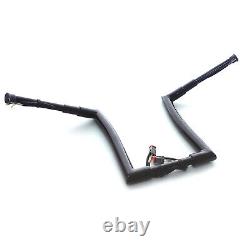 12 Guidons pré-câblés de 32 mm pour Sportster/Dyna/Softail/Road King Street 96-06