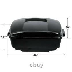 13.7 Porte-bagages King Pack Pour Porte-bagages Pour Harley Street Road Glide 14-22 19