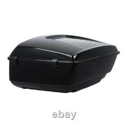 13,7'' Support de porte-bagages pour coffre King compatible avec Harley Road King Street Glide 2014-2026