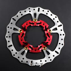 14 2PCS Grand Rotors Avant Flottants de Frein pour Harley Road King Street Glide FLTRX