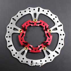 14 2PCS Grand Rotors Avant Flottants de Frein pour Harley Road King Street Glide FLTRX