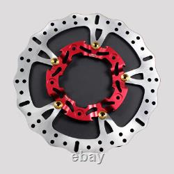 14 2PCS Grand Rotors Avant Flottants de Frein pour Harley Road King Street Glide FLTRX