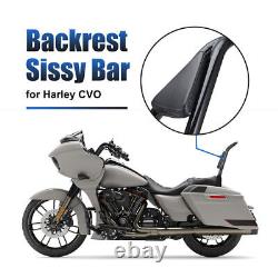 16 Dossier Sissy Bar pour Harley CVO Road Glide Street Touring Road King 09-23