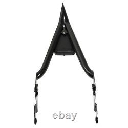 16 Tall Backrest Sissy Bar Pour 2009-21 Cvo Road Glide Street Road King Touring