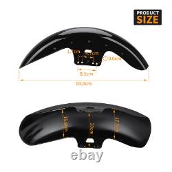 19 Garde-boue avant pour Harley Electra Street Road Glide Road King 2014-2023 2024