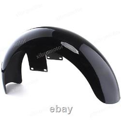19 Roue Wrap Gloss Black Fender Pour Harley Touring Cvo Road King Street Glide
