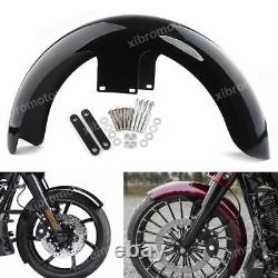 19 Roue Wrap Gloss Black Fender Pour Harley Touring Cvo Road King Street Glide