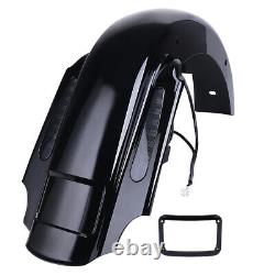 1993-2008 Système de garde-boue arrière CVO 2004 avec LED pour Harley Road King Street Glide