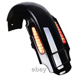 1993-2008 Système de garde-boue arrière CVO 2004 avec LED pour Harley Road King Street Glide