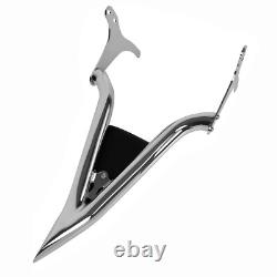 20 Barres de dossier Chrome Sissy pour Harley Touring Road King Street Glide 1997-2008