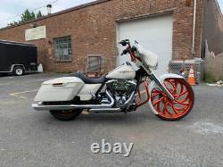 21x5.5 Inch El Kurwa Custom Harley Wheel Road Street King Glide Machining