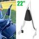22 Dossier Sissy Bar Pour Harley Road King Street Glide Electra Glide 1997-2008