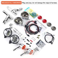 4,5 Pouces de Projecteur LED d'Assistance de Brouillard pour Harley Road King Street 94-23