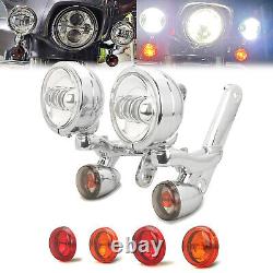 4,5 Pouces de Projecteur LED d'Assistance de Brouillard pour Harley Road King Street 94-23