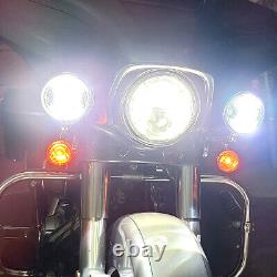 4,5 Pouces de Projecteur LED d'Assistance de Brouillard pour Harley Road King Street 94-23