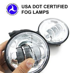 4,5 Pouces de Projecteur LED d'Assistance de Brouillard pour Harley Road King Street 94-23