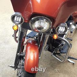4,5 Pouces de Projecteur LED d'Assistance de Brouillard pour Harley Road King Street 94-23