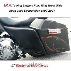 4 Côtés étirés pour Harley Road King Street Road Electra Glide 97-08