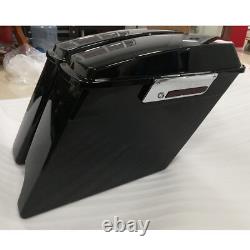 4 Sacoches Étirées pour Harley Touring Road King Electra Street Glide 93-13