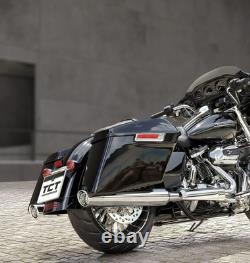 4 clés de verrouillage pour sacoches allongées pour Harley Road King Street Glide 2014-2024