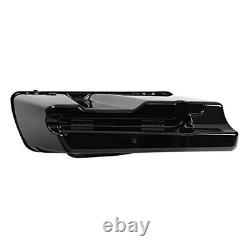 4 couvercles de sacoches rigides allongées pour haut-parleurs 6x9 pour Road King Street Glide 2014-2024