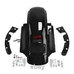 5 Sacoches Arrières Allongées S'adaptent Pour Harley Electra Road King Street Glide