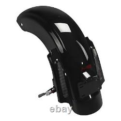 5 Sacoches Arrières Allongées S'adaptent Pour Harley Electra Road King Street Glide